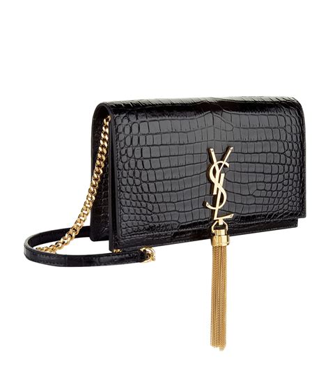 ysl tassel croc bag instagram|KATE SMALL TASSEL IN CROCODILE.